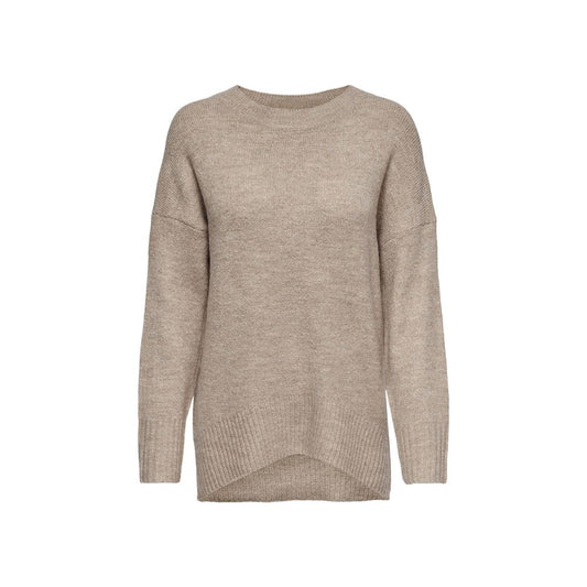 Beige Marabou Sweater