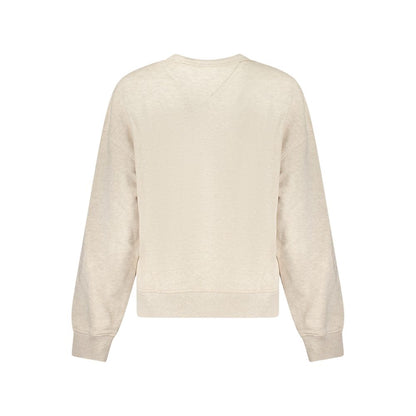 Beige Cotton Women Sweater