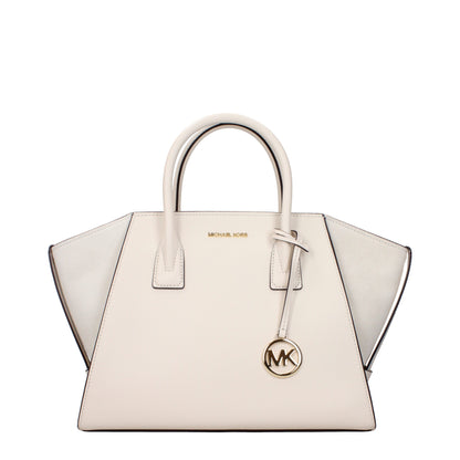 Beige Leather Handbags