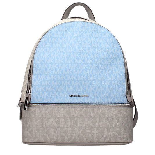 Beige Fabric Backpacks