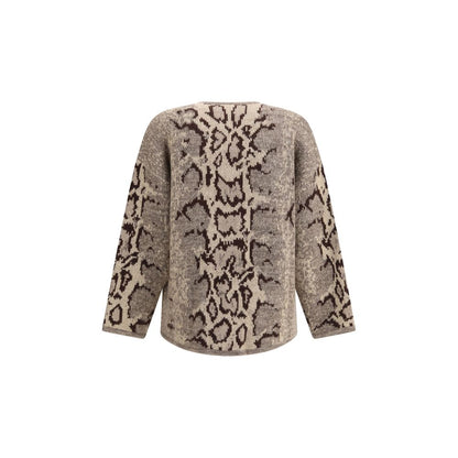 Animalier Cashmere Cardigan