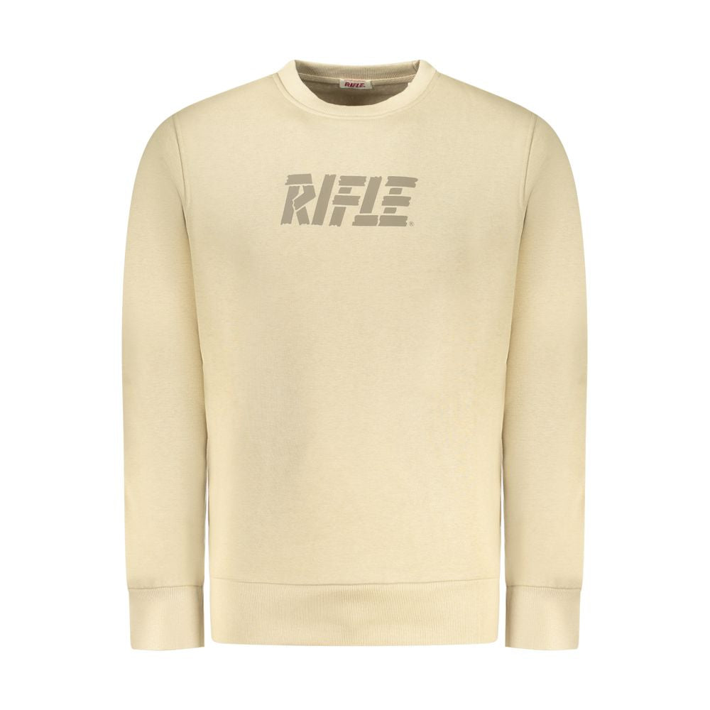 Beige Cotton Sweatshirt