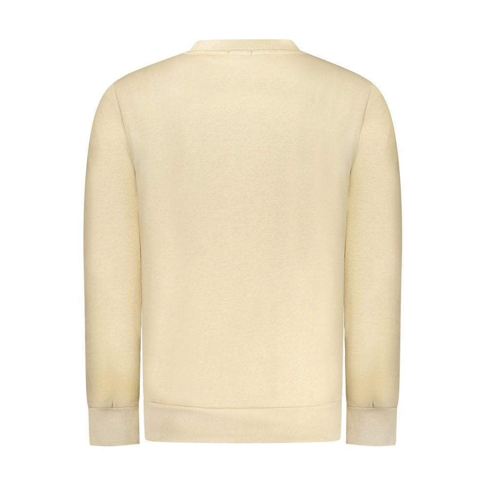 Beige Cotton Sweatshirt